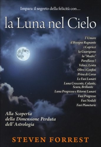 Libro luna nel cielo - luna,