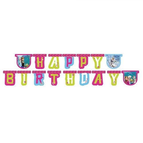 Festone compleanno frozen - festone,