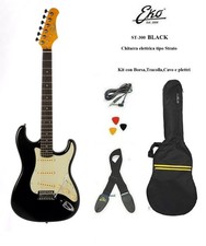 Eko st300 black - eko, chitarra