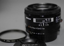 Nikon 50mm f1.4 AF Nikkor obiettivo autofocus FX per reflex e reflex full frame - come nuovo -!