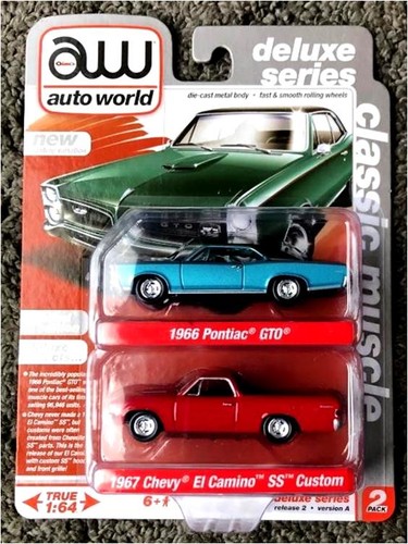 Auto world deluxe muscle - deluxe, 1967