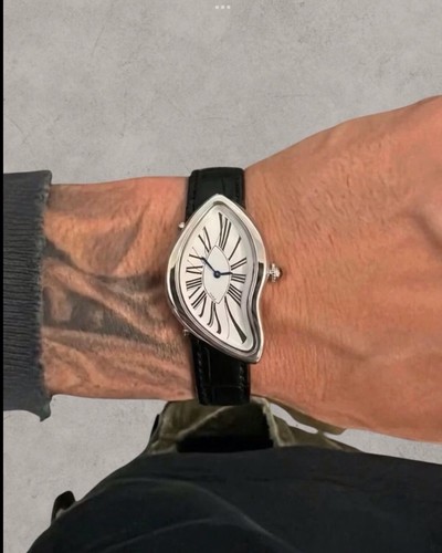 Melting crash watch dali - watch,