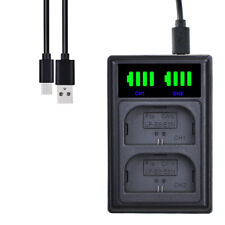 Caricabatteria LCD per Canon