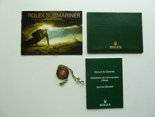 Rolex Submariner libretto set