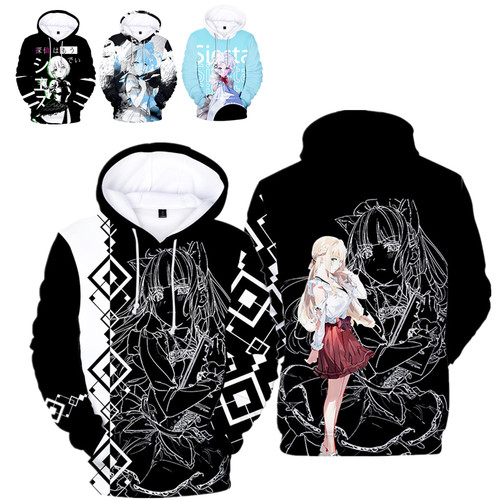 Felpa con cappuccio anime - felpa,