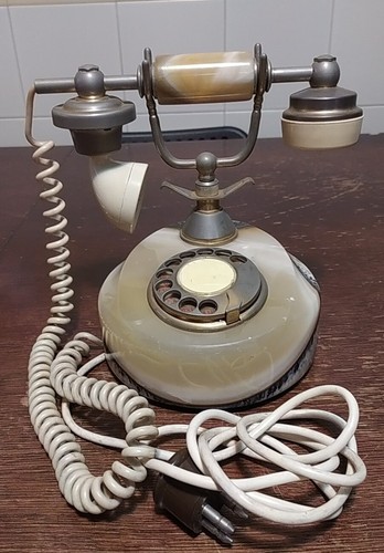 Vecchio telefono onice - telefono, in