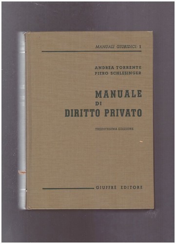 Manuale diritto privato - di,