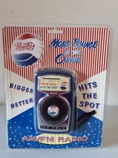 1997 Pepsi Cola AM FM Radio