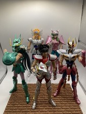 Lotto 5 Saint Seiya Action Figure Great Toys Myth Cloth originali completo