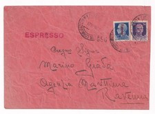 1944 - LETTERA DA VENEZIA CON VALORI FASCETTI