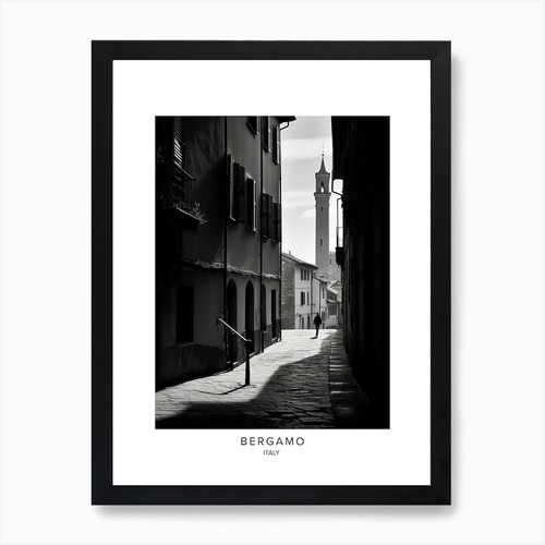Poster bergamo italia - bergamo,,