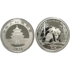 10 Yuan China 2026 Silver