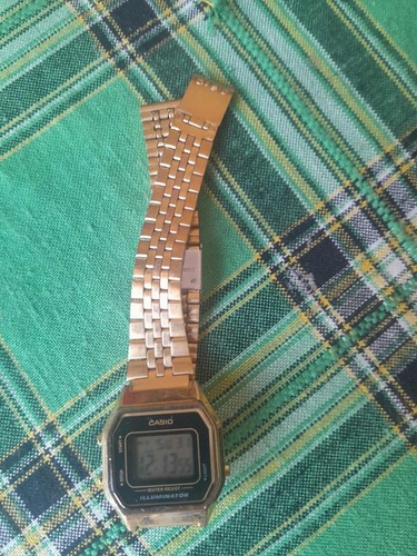 Orologio casio vintage dorato - casio,
