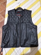 Gilet pelle moto s - pelle,