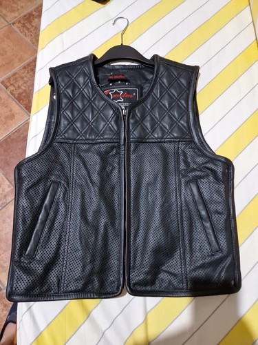 Gilet pelle moto - , s