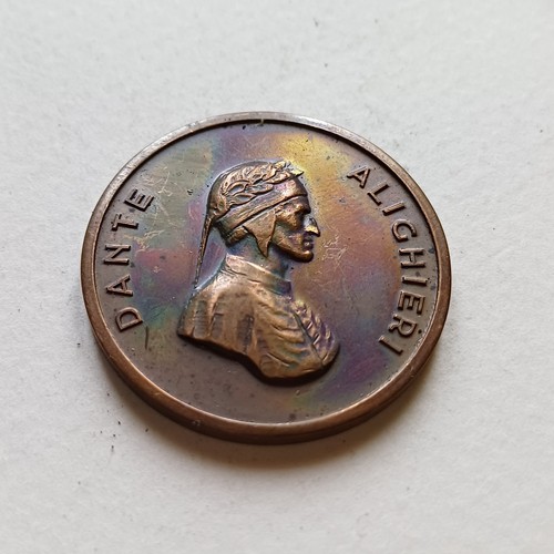 Medaglia bronzo italiana mm - in,