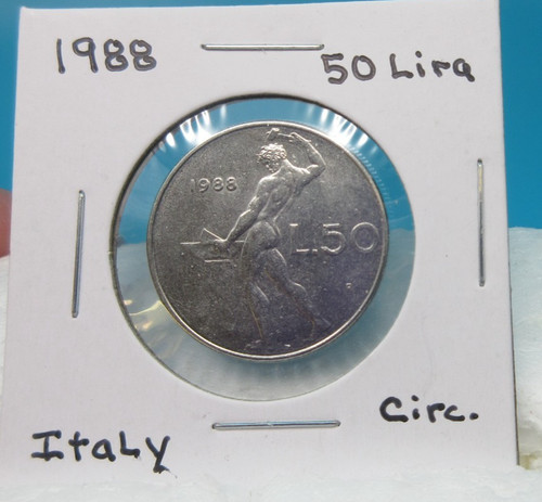 1988 italy lire extra - 1988, 50
