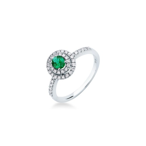 Anello oro 18kt con - in,