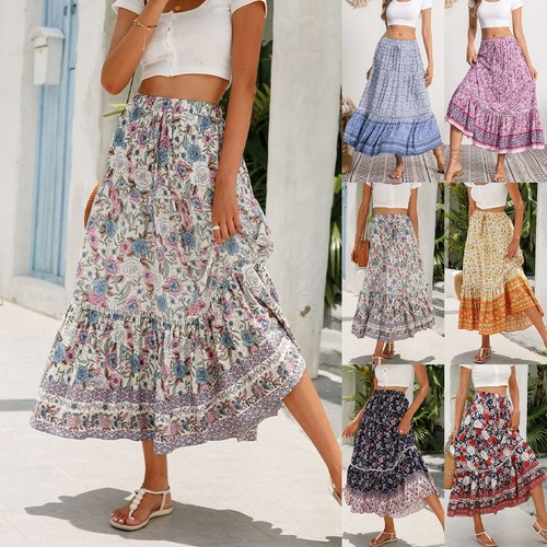 Maxi gonne zingara floreale