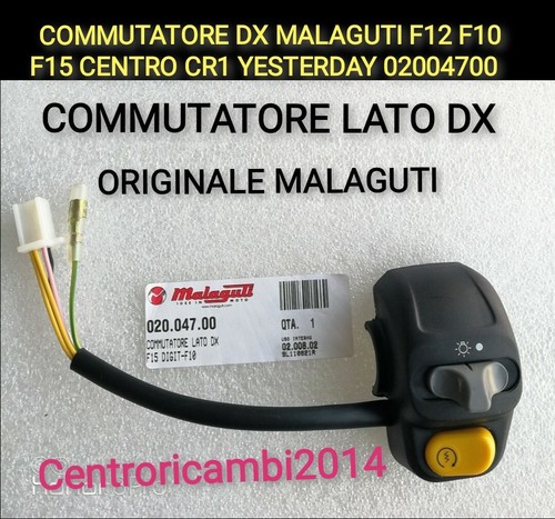 Commutatore malaguti f12 - dx,