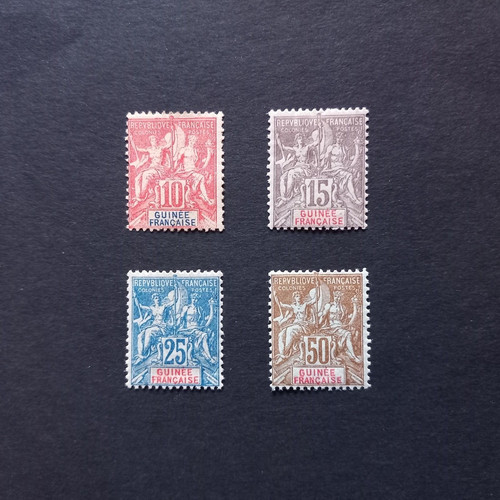 Colonie francesi guinea - francesi, 1900/