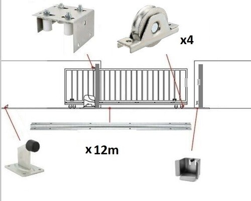 Kit cancello scorrevole con - kit,