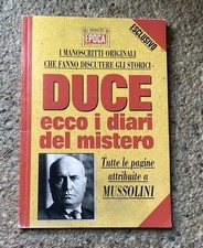 Librettino DUCE I DIARI DEL