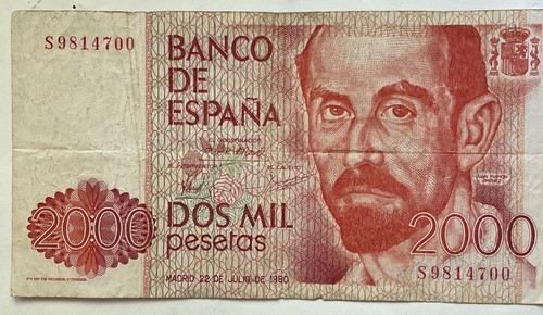 Spagna 2000 pesetas - 2000,