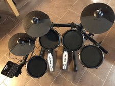 Alesis Turbo Mesh Kit Drums Batteria Elettronica con Pelli Mesh Nera