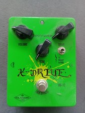 Biyang OD-12 X-Drive Pedale Overdrive per chitarra verde *** SPEDIZIONE GRATUITA ***