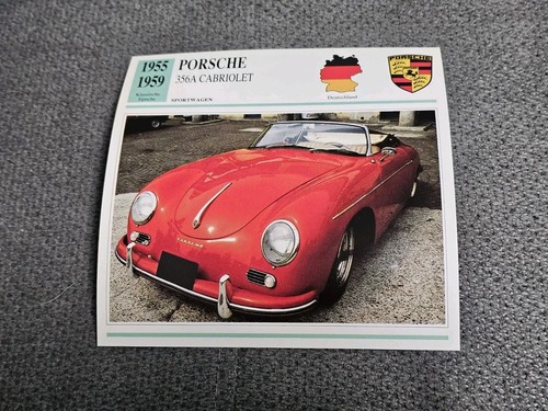 Porsche 356a cabriolet - cabriolet,