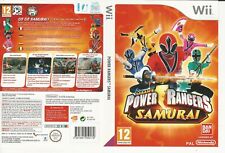 GIOCHI NINTENDO Wii : POWER RANGERS SAMURAI ED.MULTILINGUA CON MANUALE- USATO 