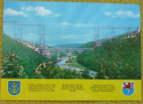 Cartolina solingen ponte di - cartolina,