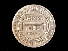 m162_Gettone GOMME PIRELLI con