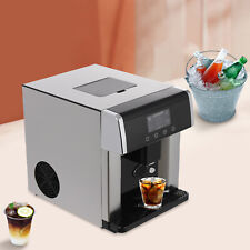 Macchina per il ghiaccio per pepite 33 libbre macchina per il ghiaccio per ciottoli da banco autopulente ZB-10E