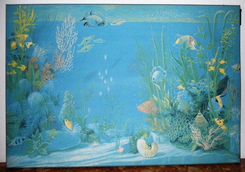 Quadro tela acquario - quadro, "
