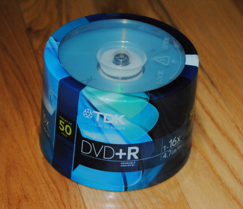 Tdk dvd pack mandrino - dvd+r, 50