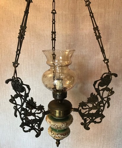 Lampadario anni ottone - in,