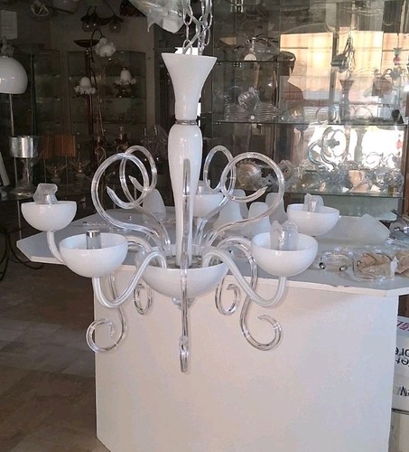 Lampadario vetro murano - in,