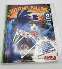 Rio 2 Tutti nel Pallone album figurine card completo Supermercati Simply