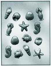 Stampo Professionale Silikomart - Forme Marine per Dolci, Gelatine, Gessi