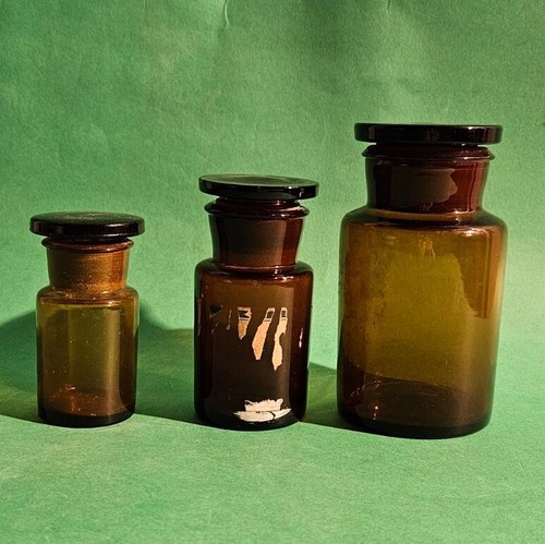 Pharmacy vase brown - no.3, vase,