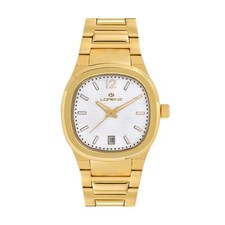 Orologio Donna LORENZ WAVE 30031AA Bracciale Acciaio Gold Dorato Silver Sub 50mt