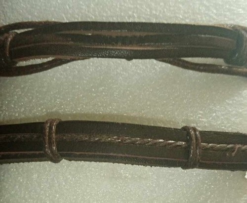 Bracciali cuoio fatti - in,