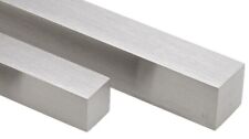 Acciaio inox quadrato quadrato 4-50 mm piatto 1.4301 materiale pieno trafilato nudo