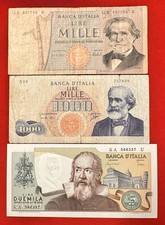 Numismatica Lotto 3 Banconote