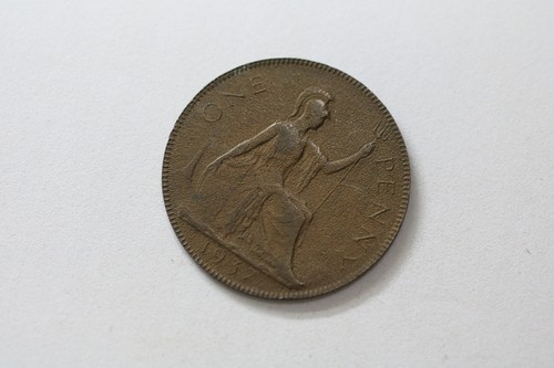 Moneta errore penny 1937 - uk,