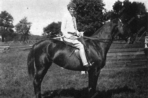 Amelia earhart horseback - earhart,