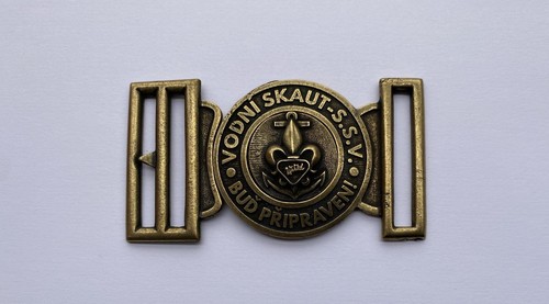 Fibbia per cintura scout - cintura,