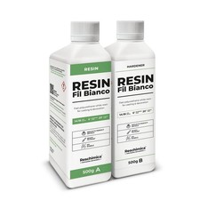 Resina Poliuretanica Bianca 1:1 FIL BIANCO Indurimento Rapido Finitura Perfetta